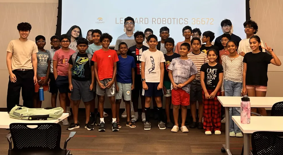 Team members at a community outreach event